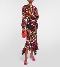 Amina Muaddi Laura leather mules