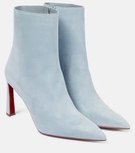 Christian Louboutin Condora 100 suede ankle boots - Christian Louboutin Condora 100 麂皮踝靴