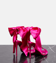 Christian Louboutin Sandale Du D√É¬©sert 100 satin sandals