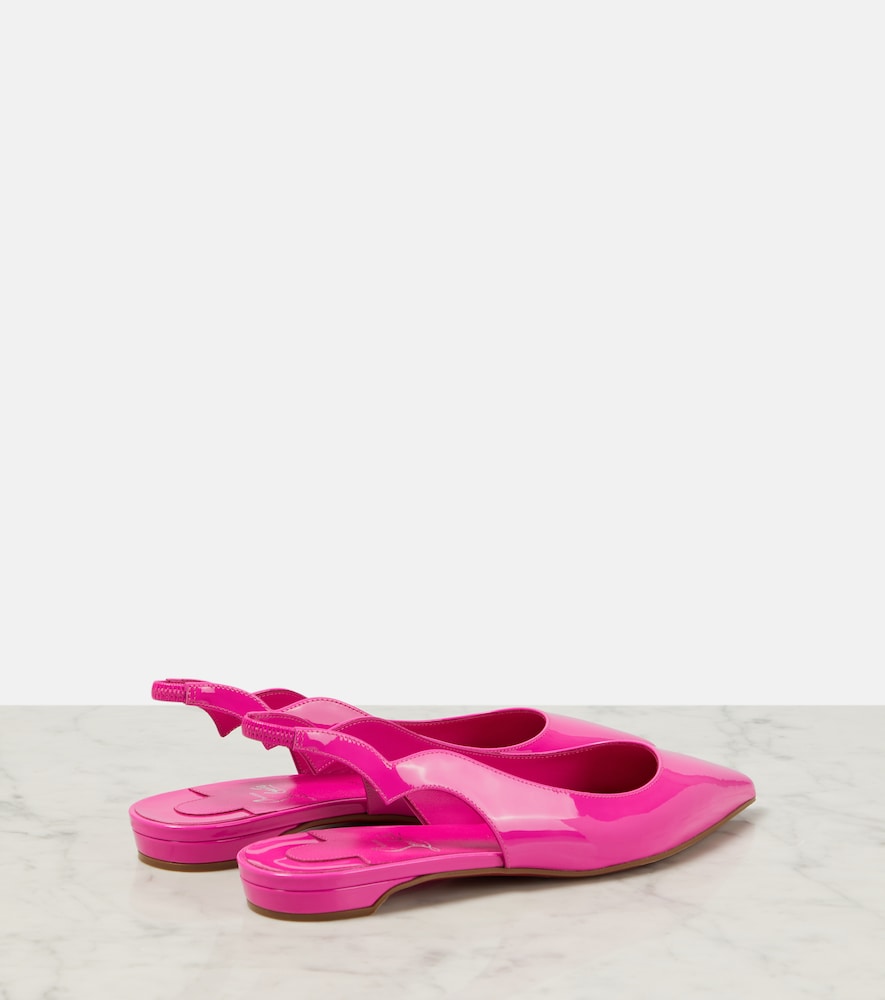 Christian Louboutin Hot Chickita Sling patent leather ballet flats