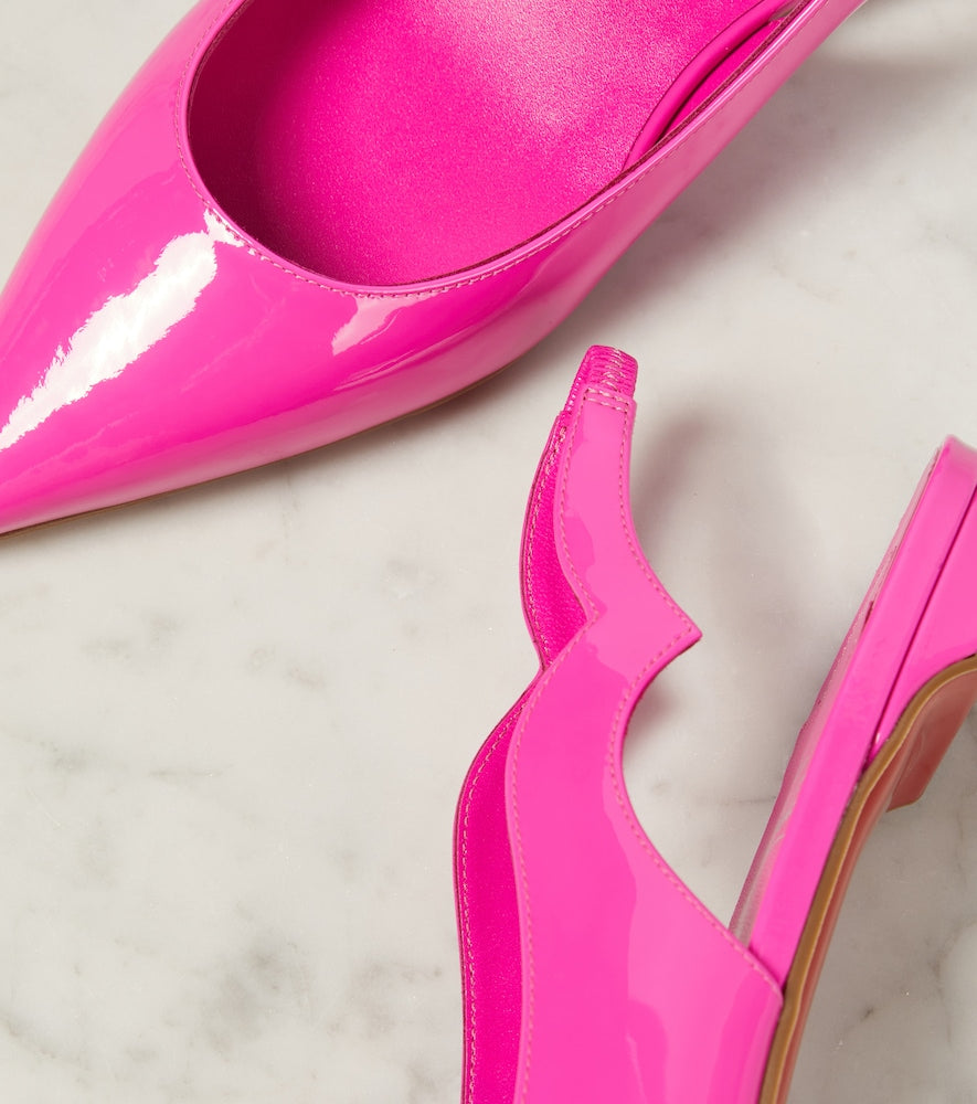 Christian Louboutin Hot Chickita Sling patent leather ballet flats