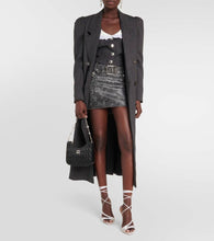 Alessandra Rich Embellished silk satin sandals