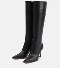 Gianvito Rossi Leather knee-high boots