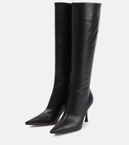 Gianvito Rossi Leather knee-high boots