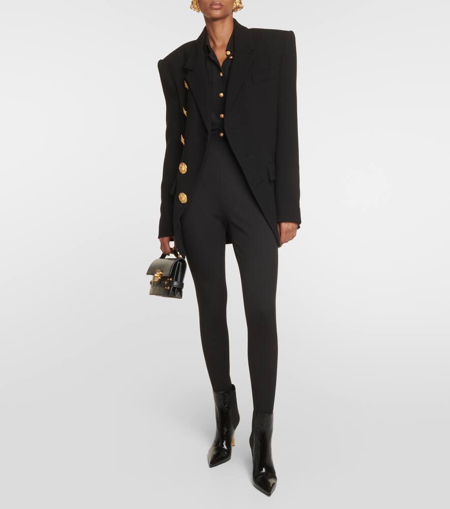 Balmain Patent leather ankle boots