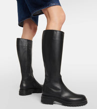 Gianvito Rossi Knee-high leather boots