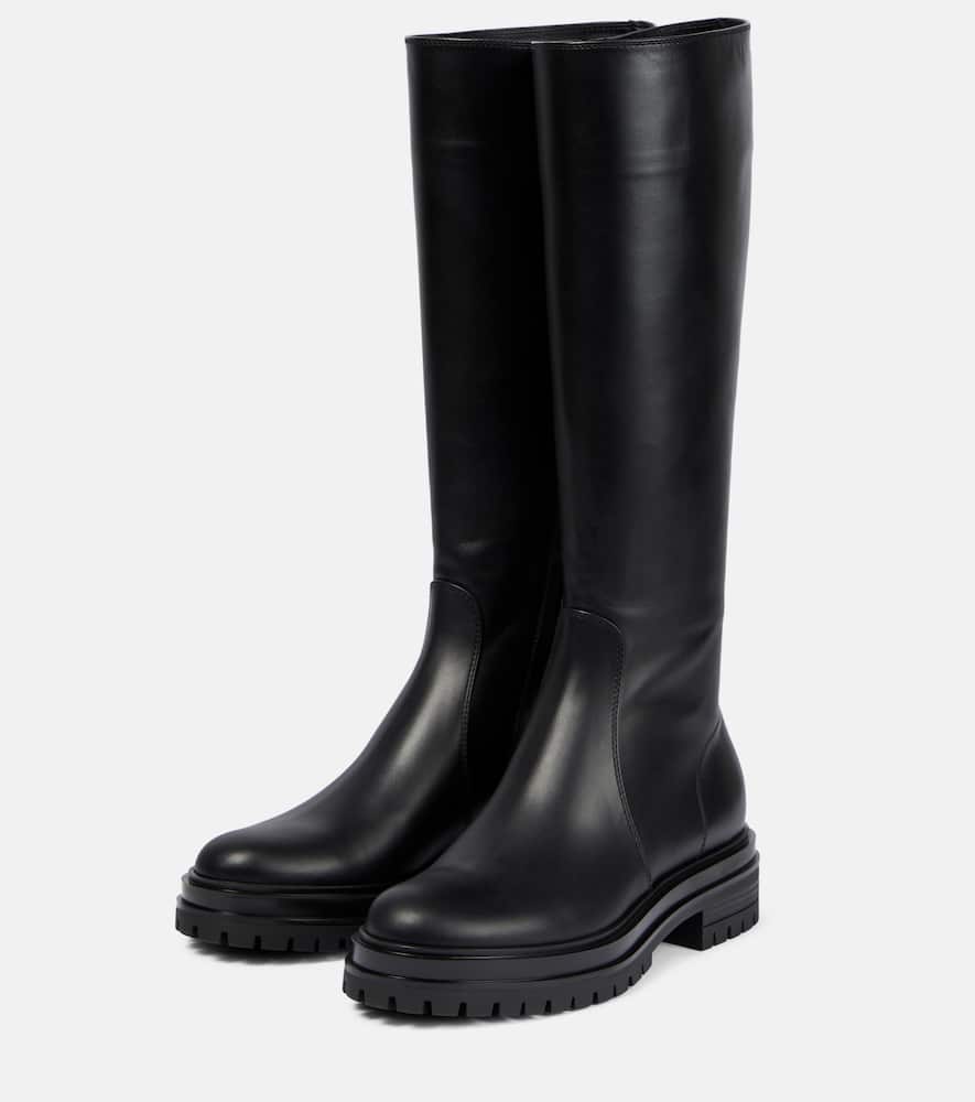 Gianvito Rossi Knee-high leather boots