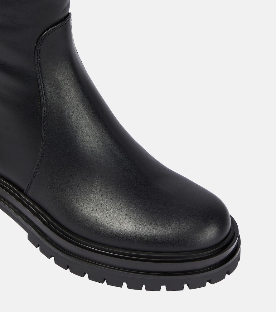 Gianvito Rossi Knee-high leather boots