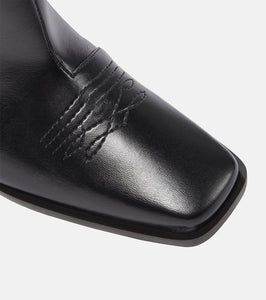 Stella McCartney Embroidered faux leather ankle boots
