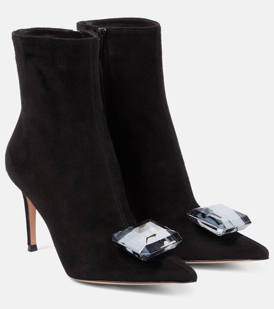 Gianvito Rossi Jaipur suede ankle boots