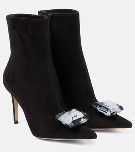 Gianvito Rossi Jaipur suede ankle boots