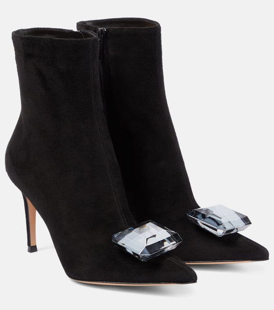 Gianvito Rossi Jaipur suede ankle boots