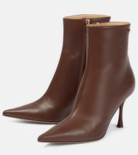 Gianvito Rossi Dunn leather ankle boots