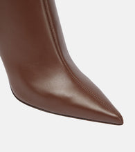 Gianvito Rossi Dunn leather ankle boots