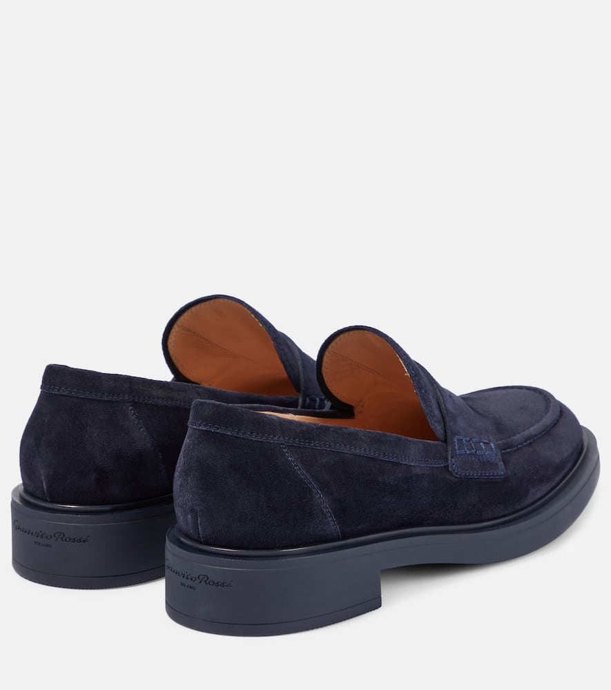 Gianvito Rossi Harris suede loafers