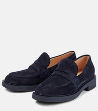 Gianvito Rossi Harris suede loafers
