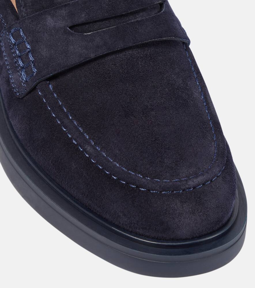 Gianvito Rossi Harris suede loafers
