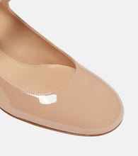 Gianvito Rossi Mary Ribbon patent leather pumps