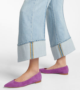 Gianvito Rossi Gianvito suede ballet flats