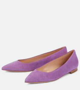 Gianvito Rossi Gianvito suede ballet flats