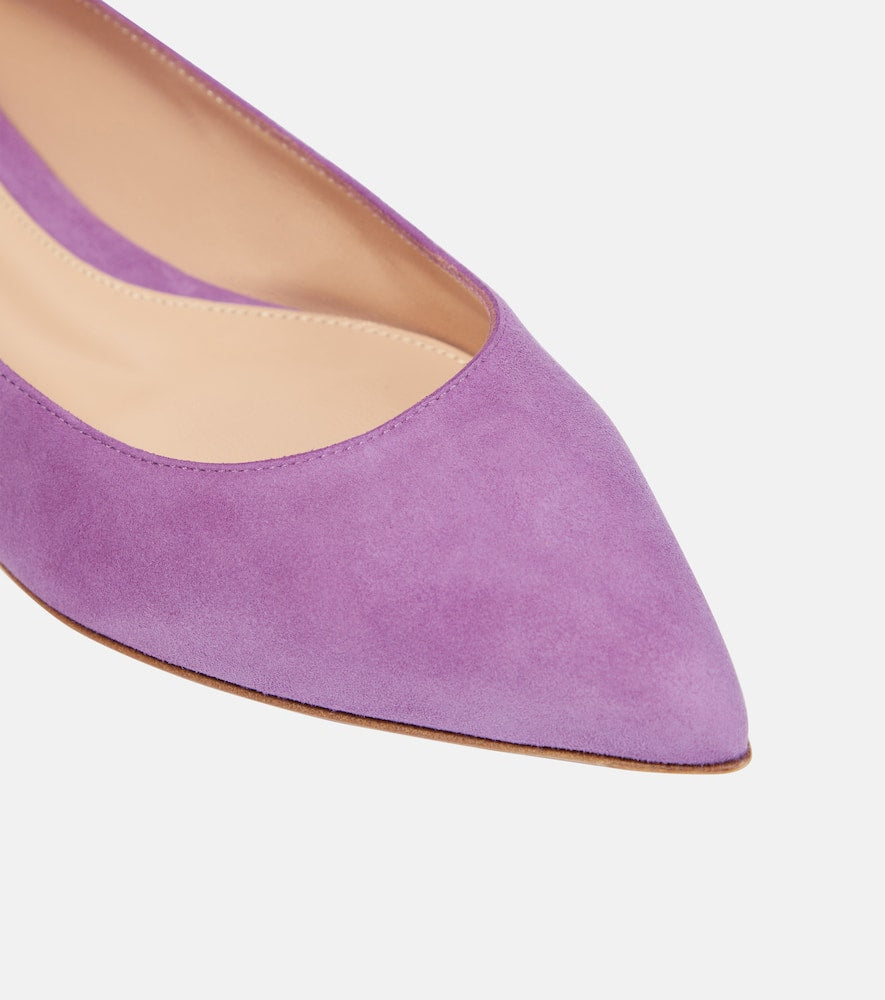 Gianvito Rossi Gianvito suede ballet flats