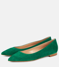 Gianvito Rossi Gianvito suede ballet flats