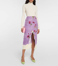 Gianvito Rossi Ribbon 55 suede slingback pumps