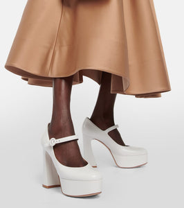 Gianvito Rossi Mary Jane leather pumps