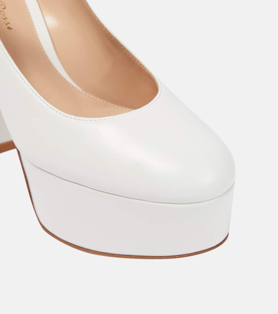 Gianvito Rossi Mary Jane leather pumps