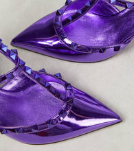 Valentino Garavani Rockstud patent leather pumps