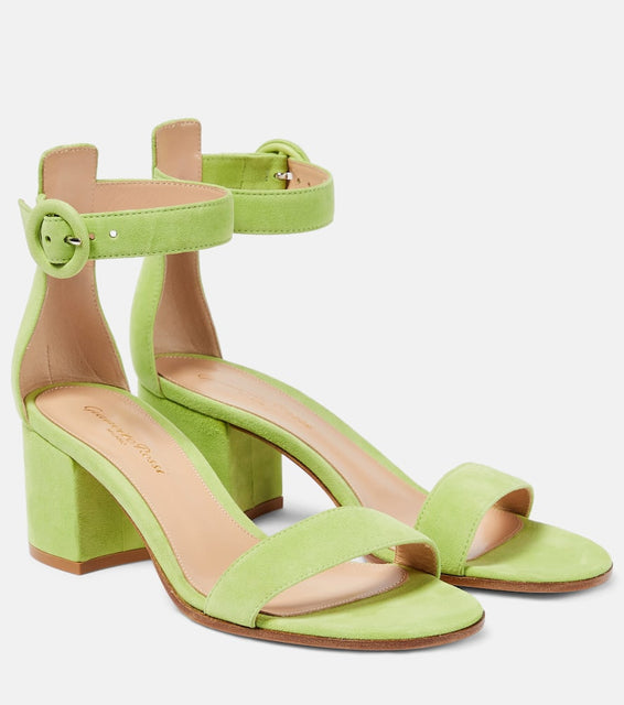 Gianvito Rossi Versilia 60 suede sandals