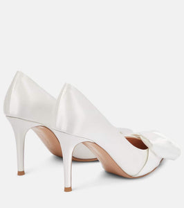 Gianvito Rossi Safira bow-trimmed pumps