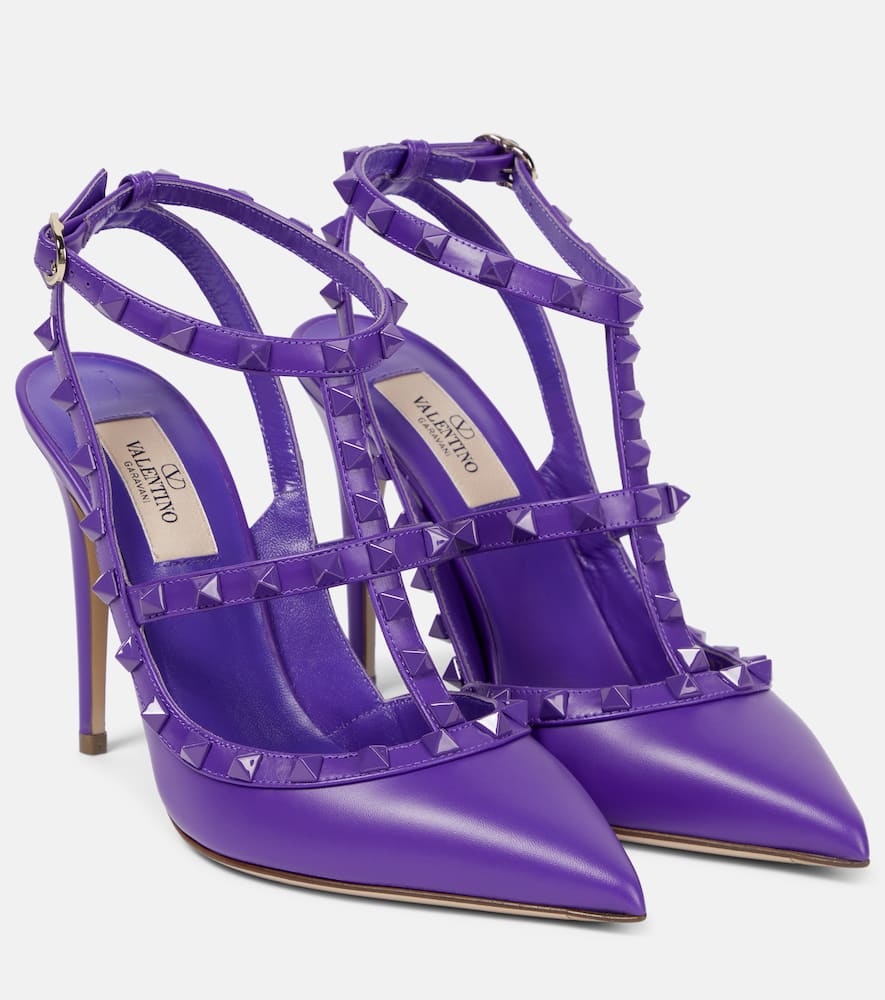 Valentino Garavani Rockstud 105 leather pumps