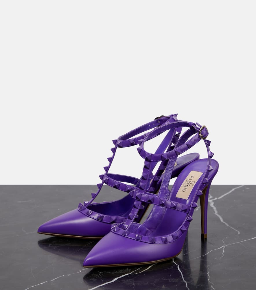Valentino Garavani Rockstud 105 leather pumps