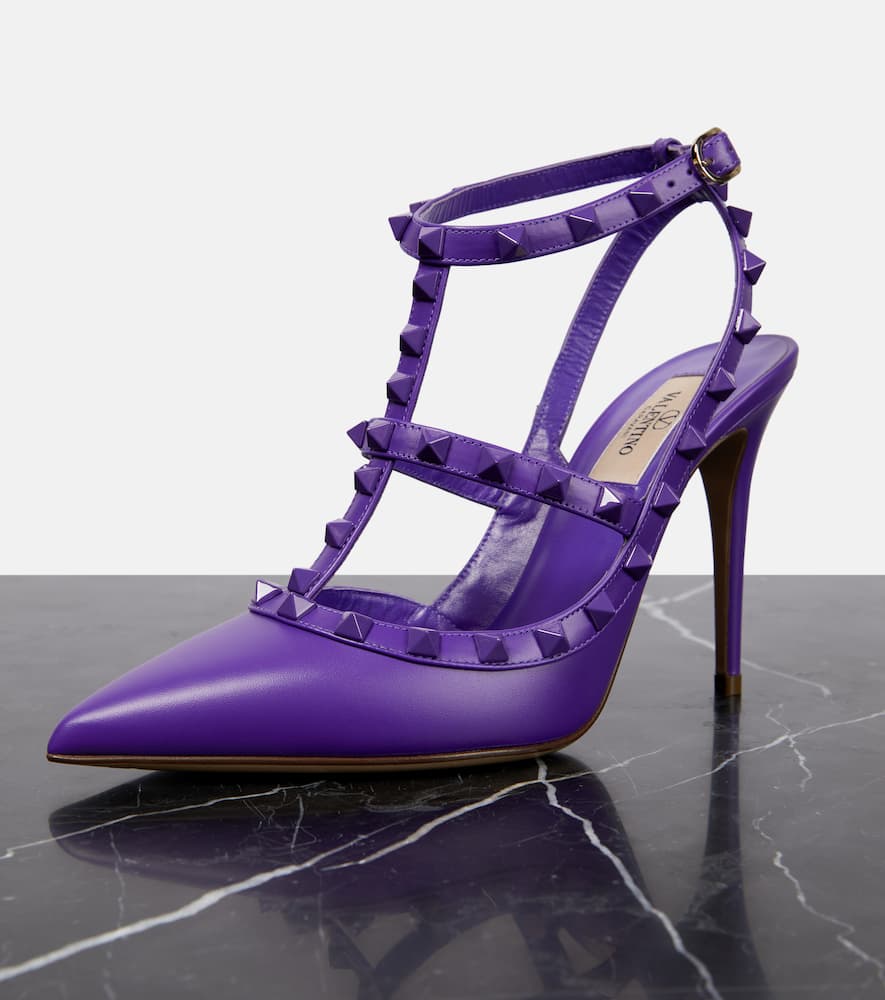 Valentino Garavani Rockstud 105 leather pumps