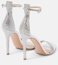 Gianvito Rossi Bridal Glam satin sandals