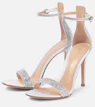 Gianvito Rossi Bridal Glam satin sandals