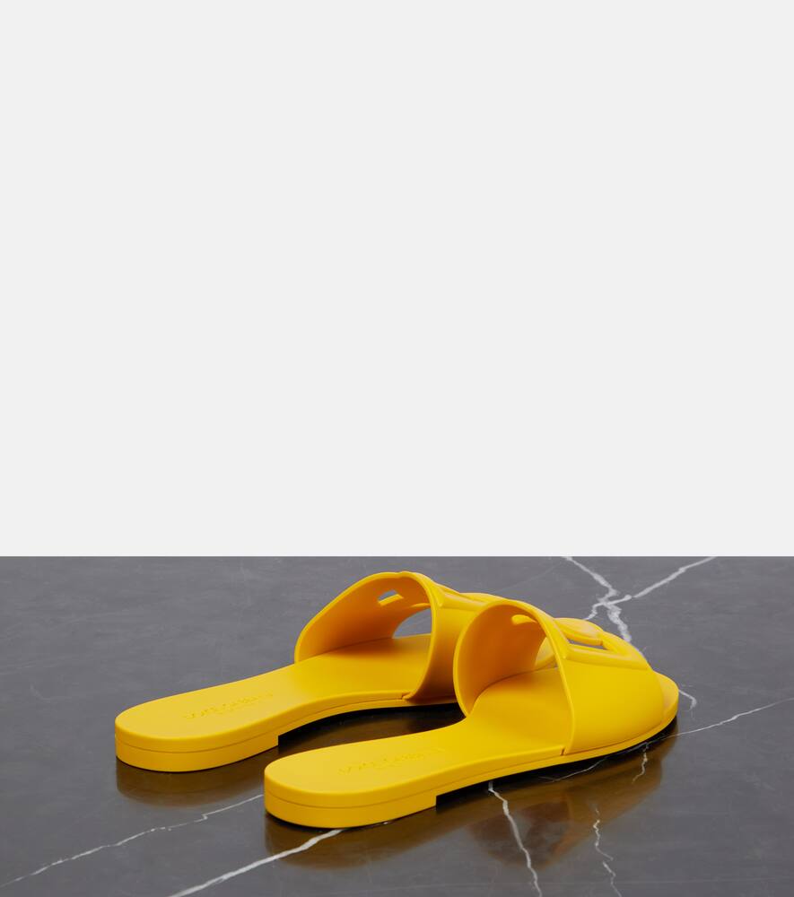 Dolce&Gabbana DG rubber slides