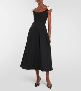 Valentino Garavani VLogo Signature satin slingback pumps