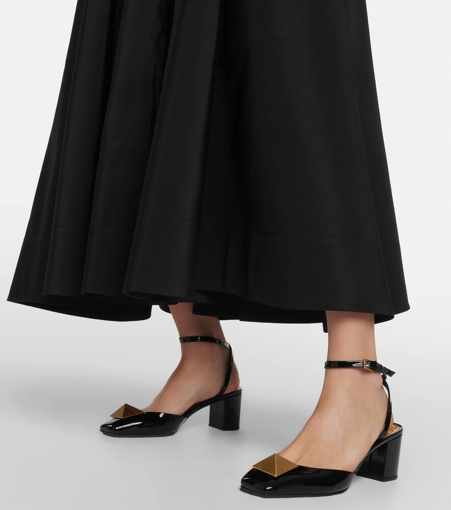 Valentino Garavani One Stud patent leather pumps