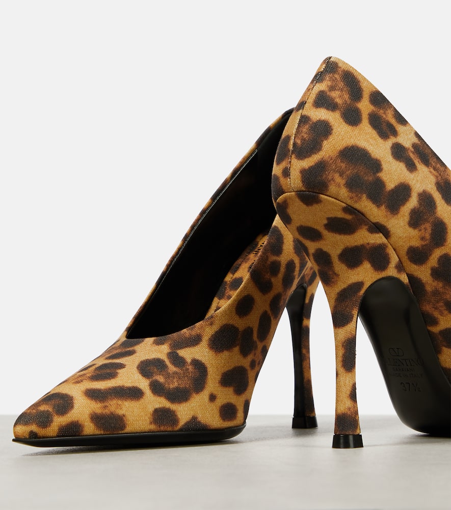 Valentino Garavani Nite-Out leopard-print pumps