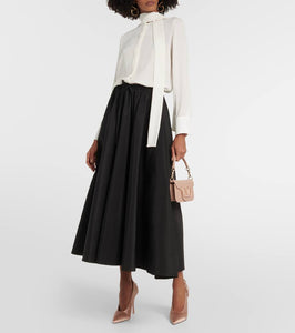 Valentino Garavani Nite-Out cutout satin pumps