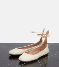 Valentino Garavani Tan-Go patent leather ballet flats