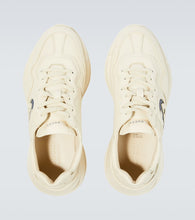 Gucci Rhyton leather sneakers