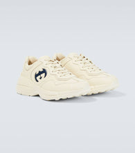 Gucci Rhyton leather sneakers