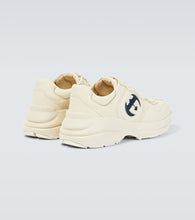 Gucci Rhyton leather sneakers