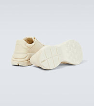 Gucci Rhyton leather sneakers