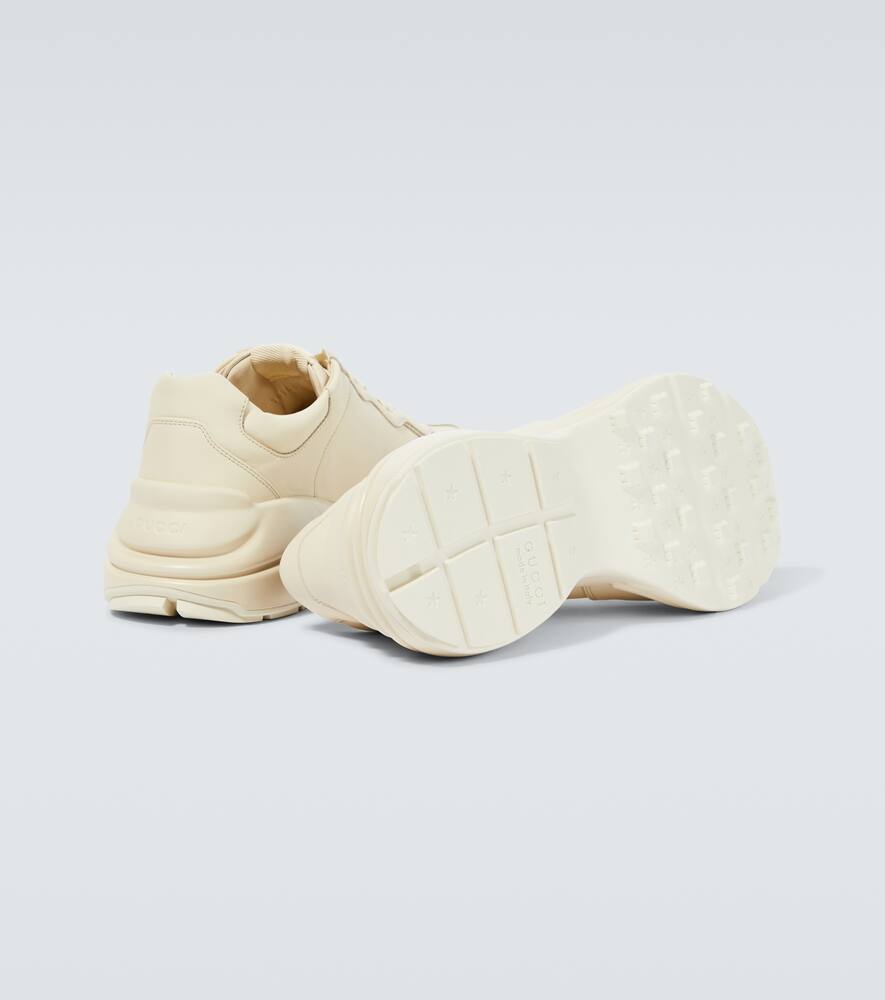 Gucci Rhyton leather sneakers