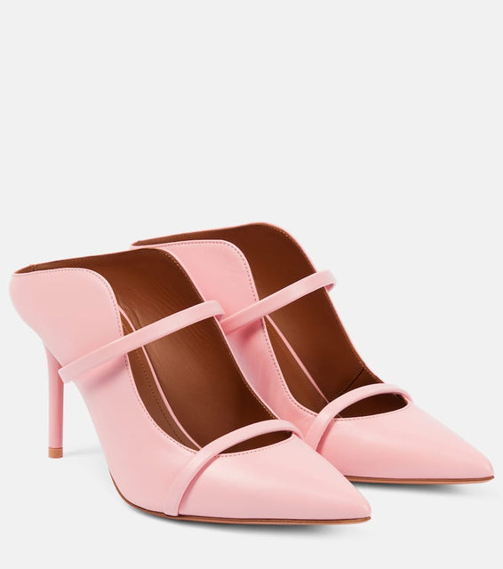 Malone Souliers Maureen 85 leather mules