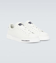 Dolce&Gabbana Logo leather sneakers